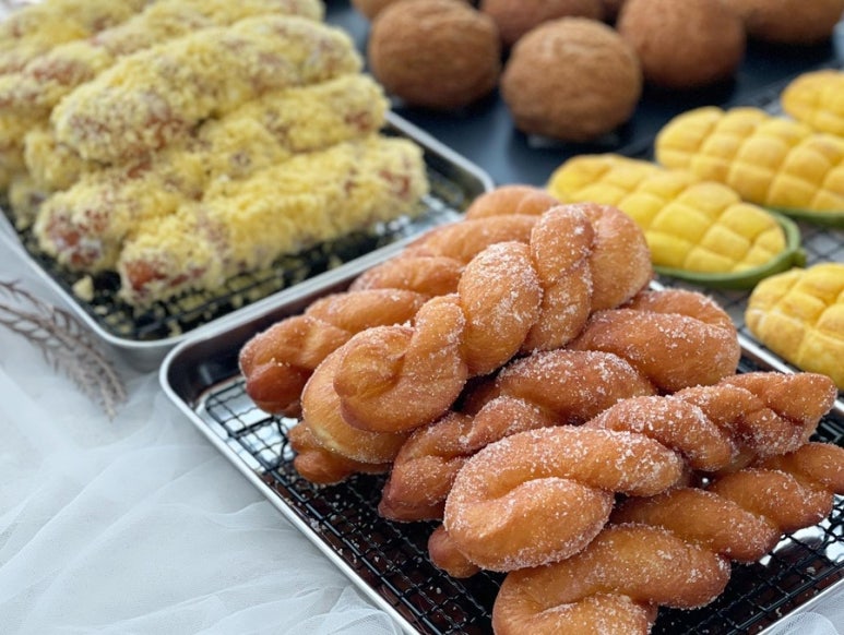 하트찹쌀꽈배기 이미지