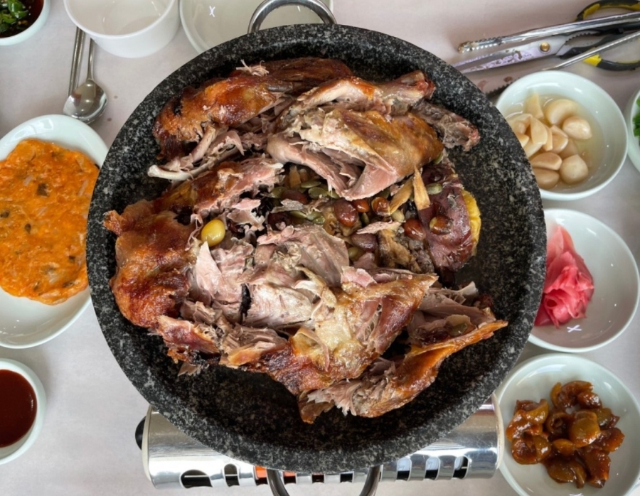 천지황토오리진흙구이 이미지