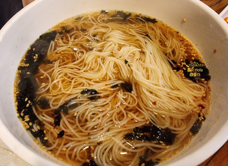청정잔치국수 이미지