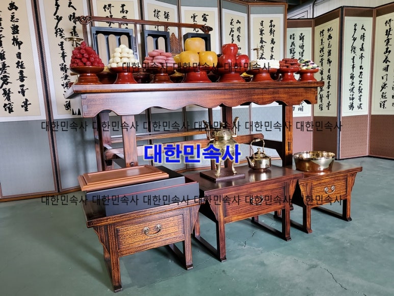 고려종가차례상 이미지