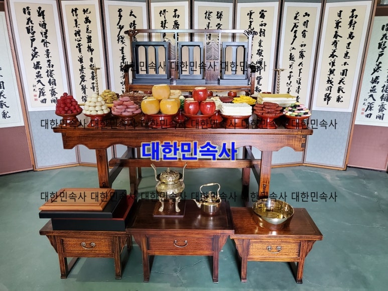 고려종가차례상 이미지