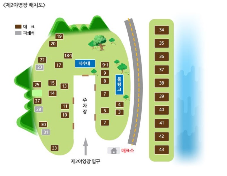 덕풍계곡마을 야영장 이미지