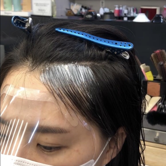 모모헤어라인 이미지