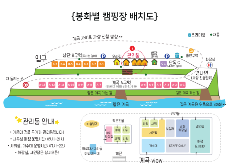 봉화별캠핑장 이미지