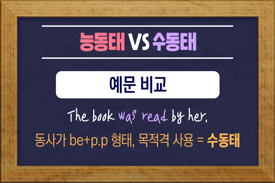 자동사 타동사 Vs 능동태 수동태 구분 방법! : 네이버 블로그