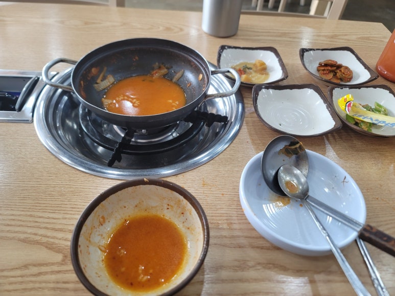 뽀글이생돼지김치찌개 이미지