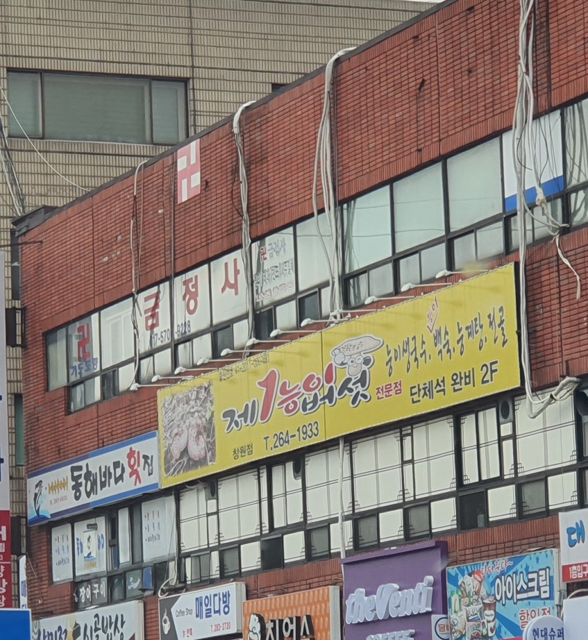 제1능이버섯백숙과능이생국수 이미지
