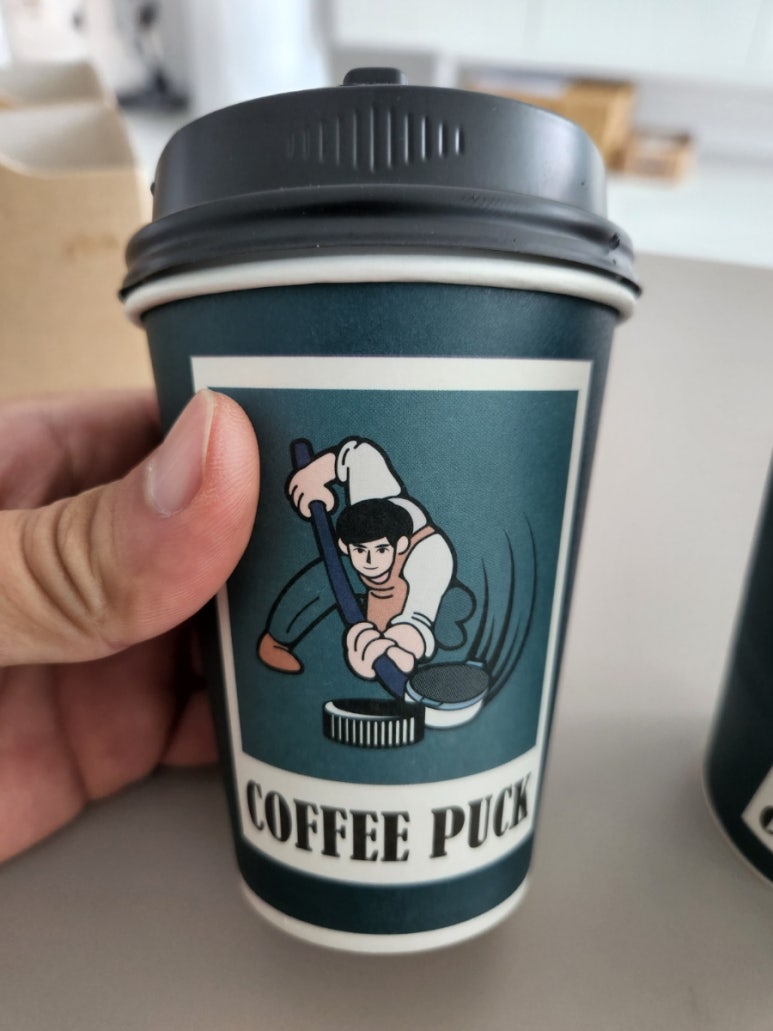 커피퍽 이미지