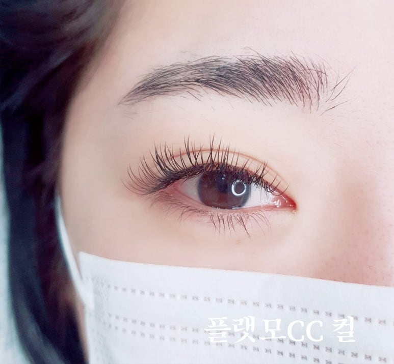 오블리속눈썹 이미지