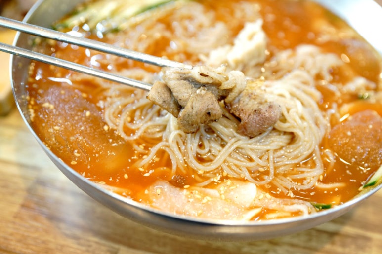 팔곡밀면 이미지