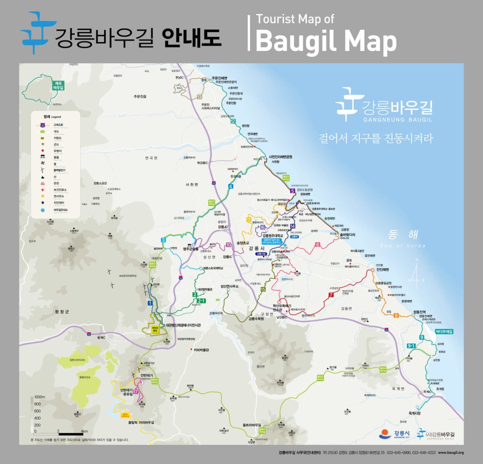 (사)강릉바우길 이미지