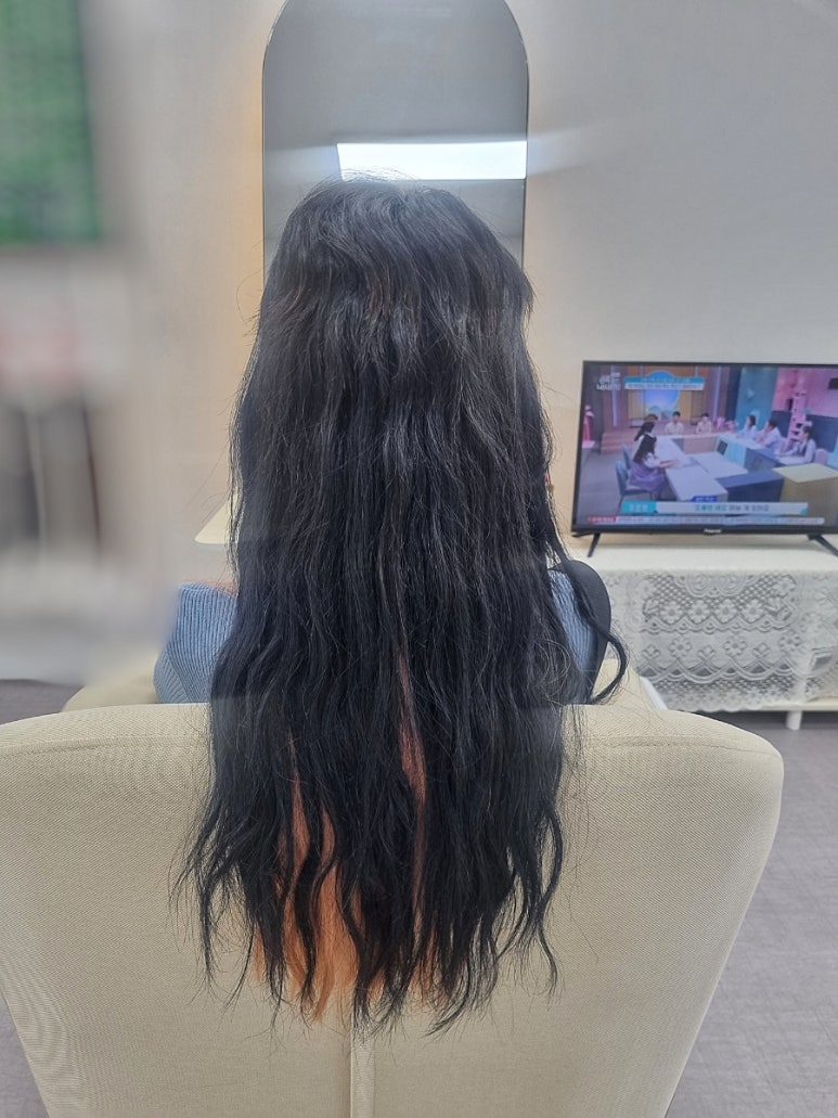 블랑쉬붙임머리 이미지