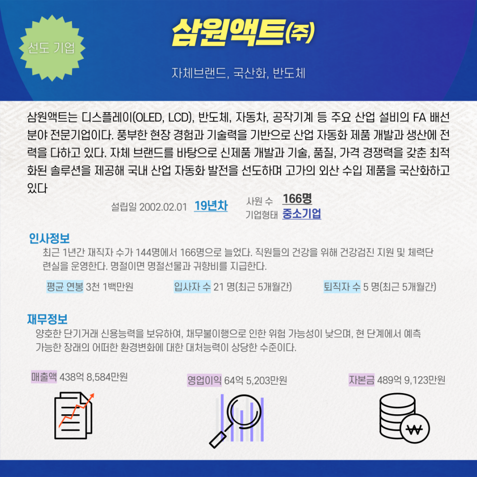 삼원액트(주) 이미지