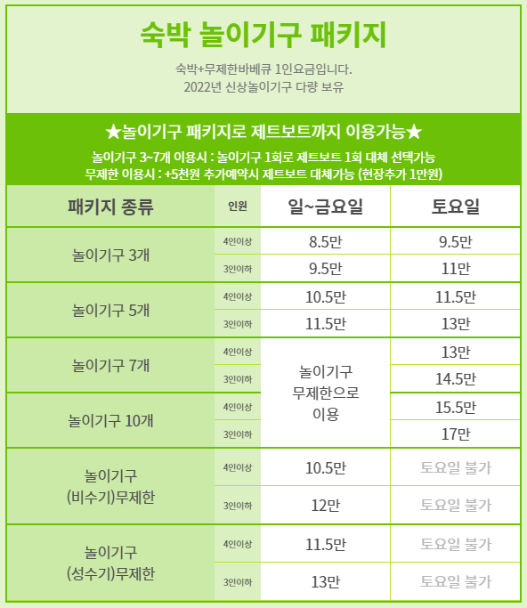 가평빠지리버포인트수상레저 이미지