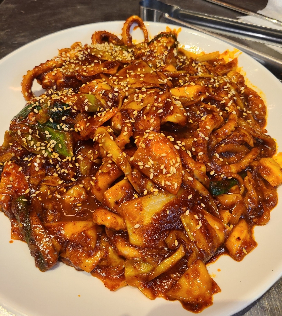 직화낙지 이미지
