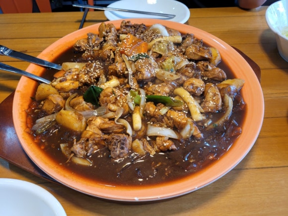 하요니공주찜닭 이미지