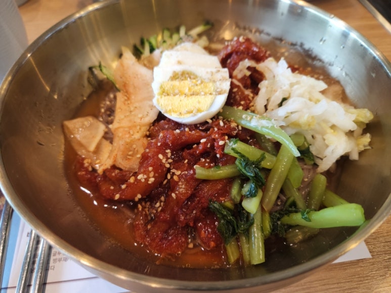 냉면장수 이미지