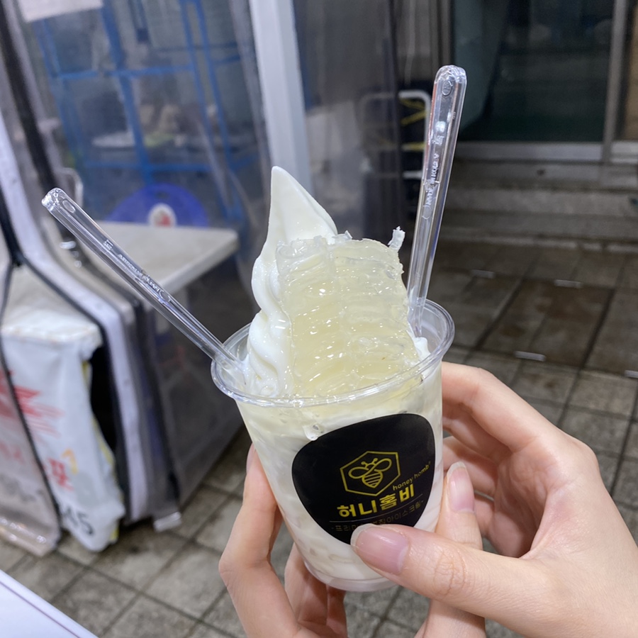 허니닭강정 이미지