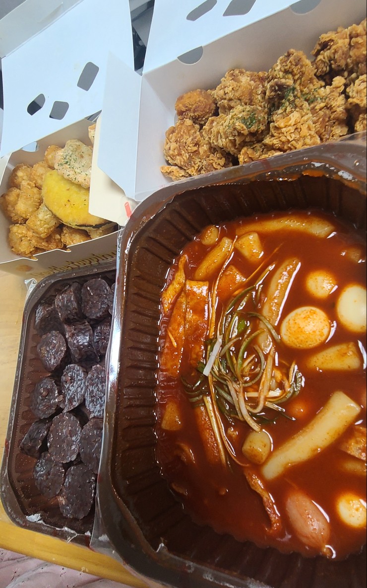 모듬분식 이미지