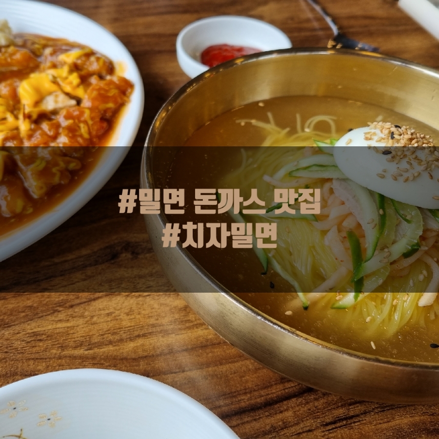 치자밀면 이미지