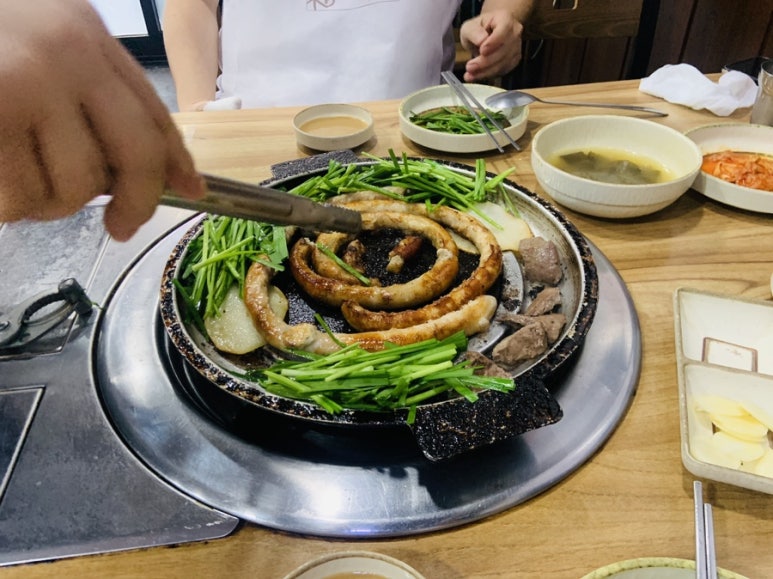 국산특허마늘곱창막창 이미지