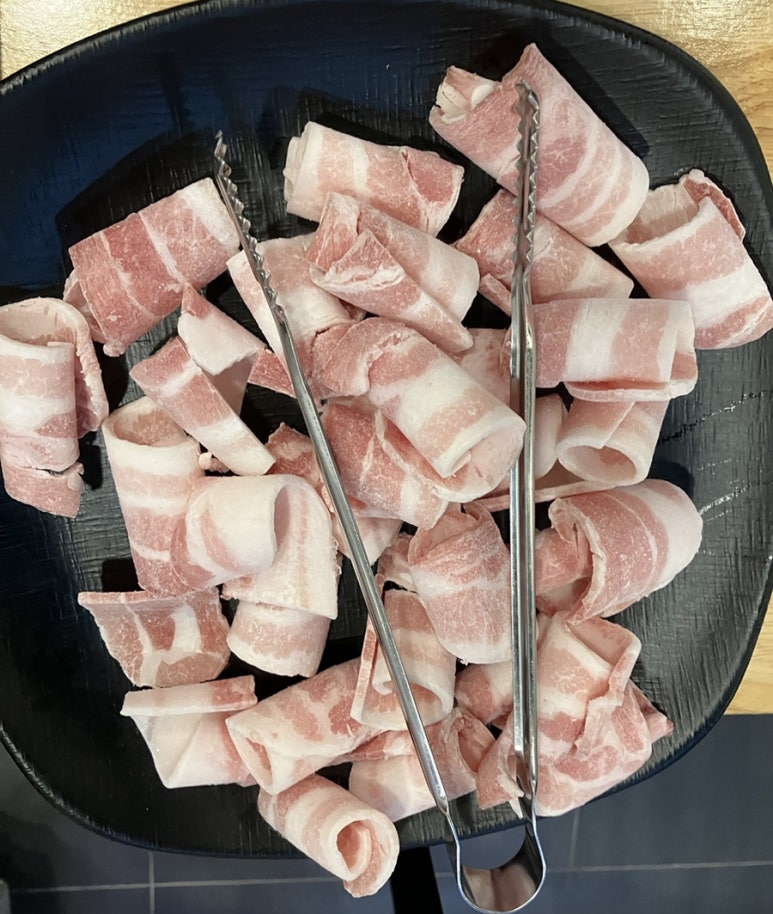 슬라이스 대패삽겹 이미지