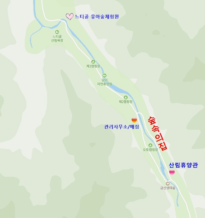 느티골 유아숲체험원 이미지