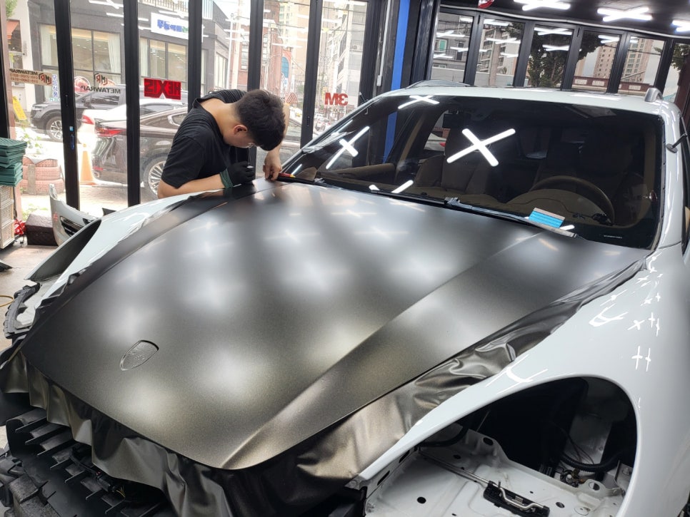 광주 서구 / 랩핑 / 포르쉐 / 카이엔