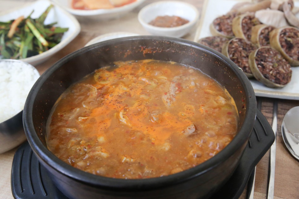 삼거리 사골 순대국 이미지