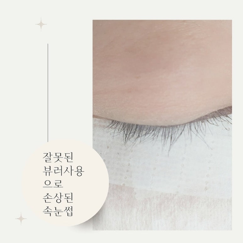 오블리속눈썹 이미지