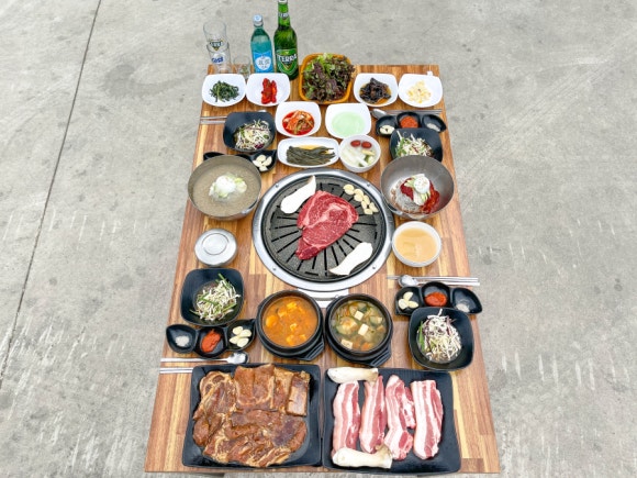 삼부자냉면 이미지