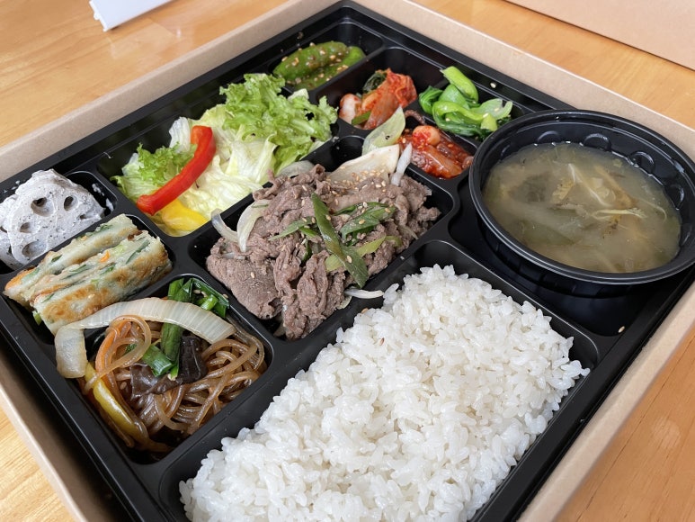산들해 도시락과 반찬 이미지