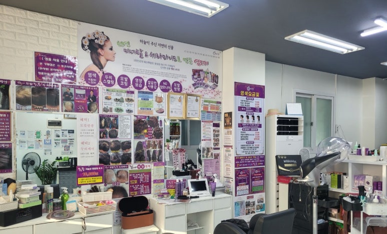 수원큐사랑염색 이미지