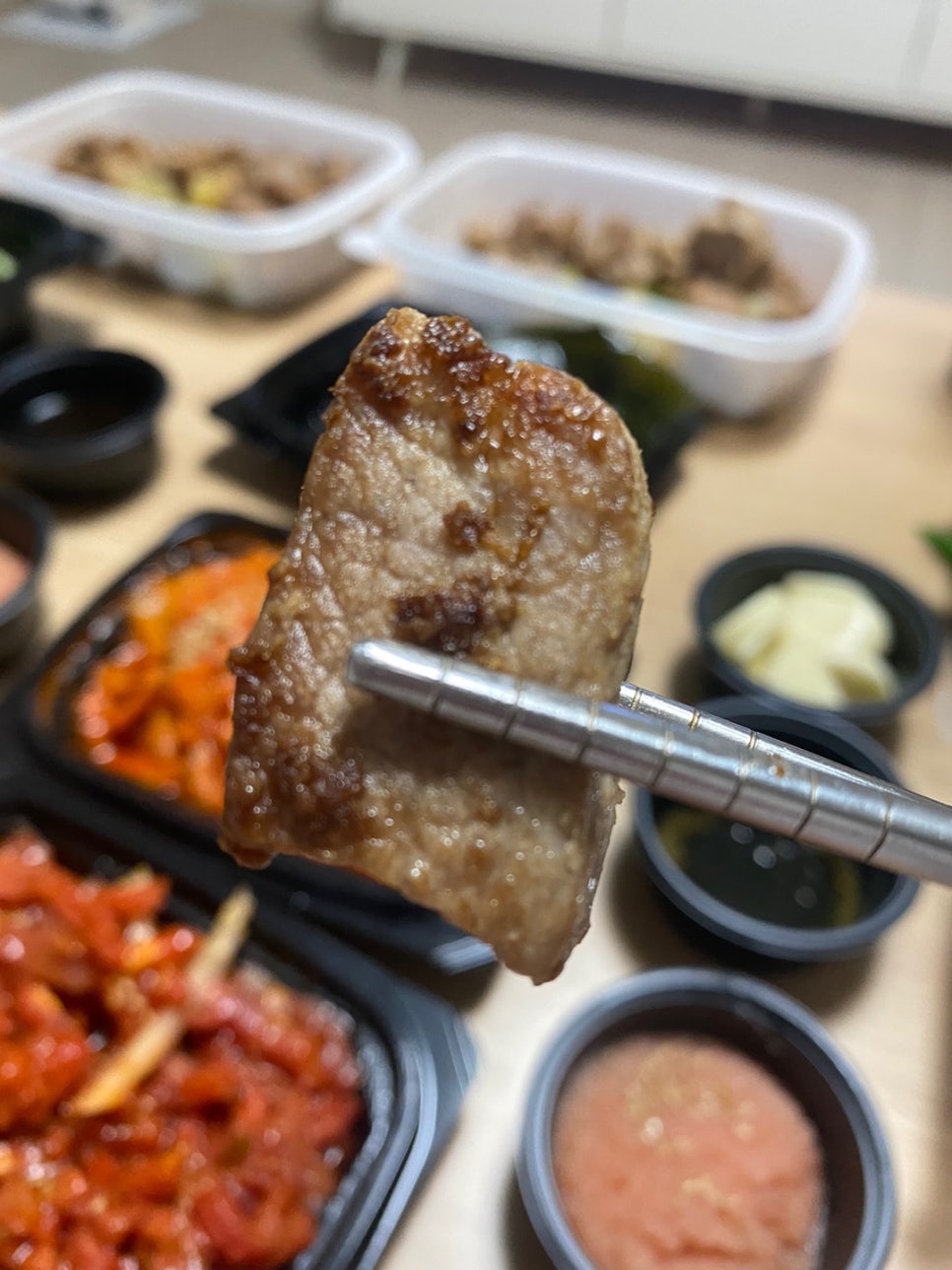레전드고기한상 이미지