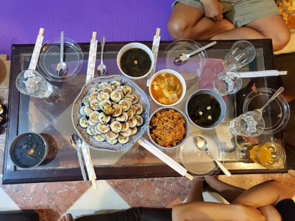 미소탑 김밥 이미지