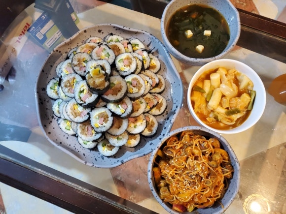 미소탑 김밥 이미지