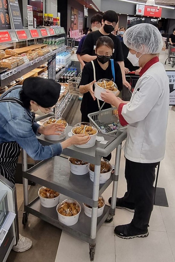 달리는치킨 이미지