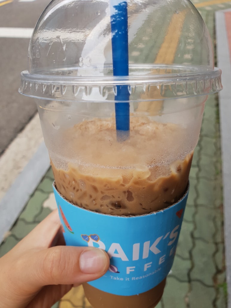 빽다방 마포경찰서점 이미지