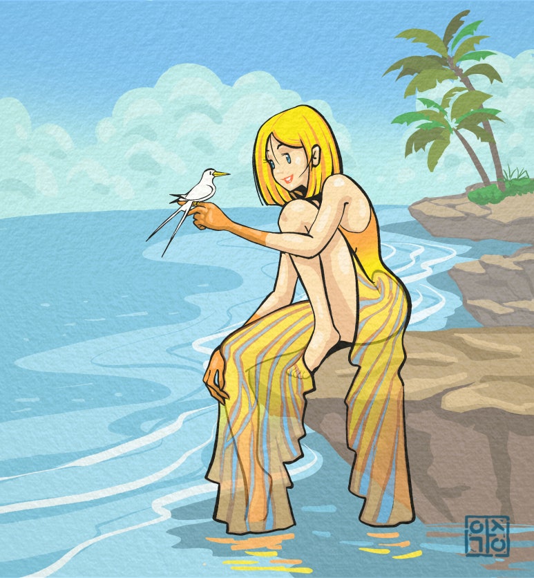 인어크라운 이미지