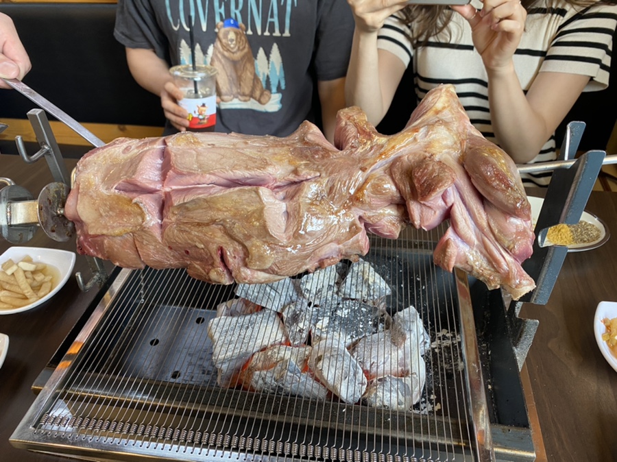 원시다자숯불양다리구이 이미지