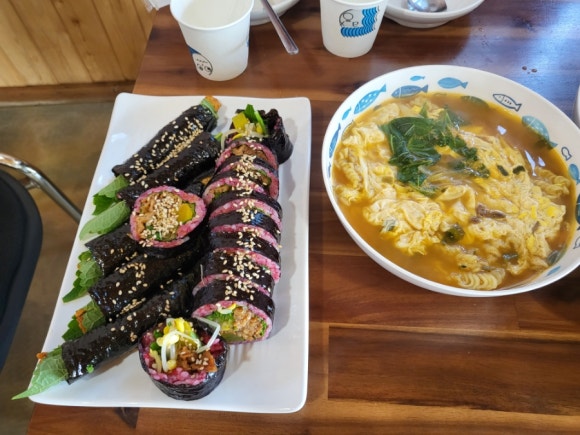 온담김밥 이미지