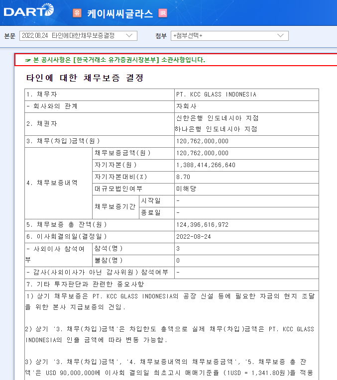 주식회사 케이씨씨코리아 이미지