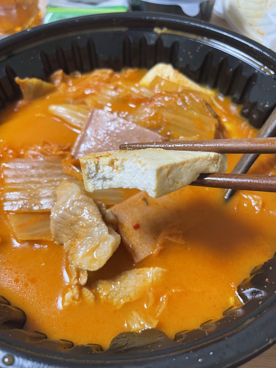 고기반햄반김치찌개 이미지