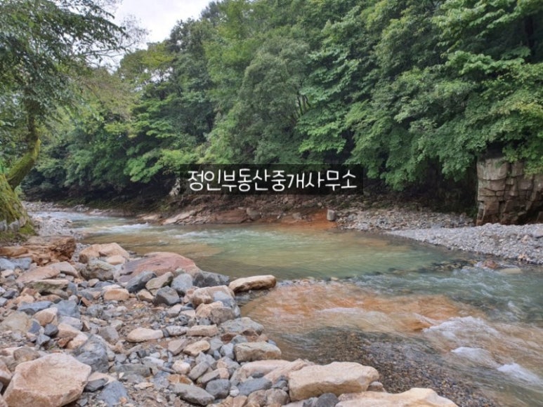 소호계곡 이미지