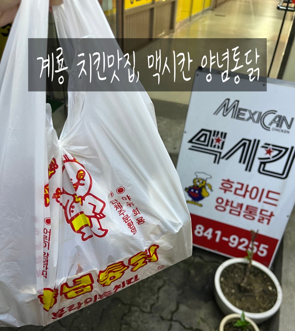 맥시칸양념통닭 이미지