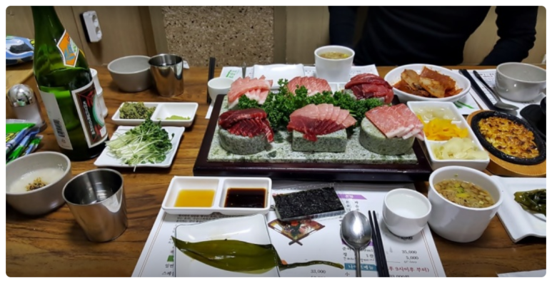 한상 참치 이미지