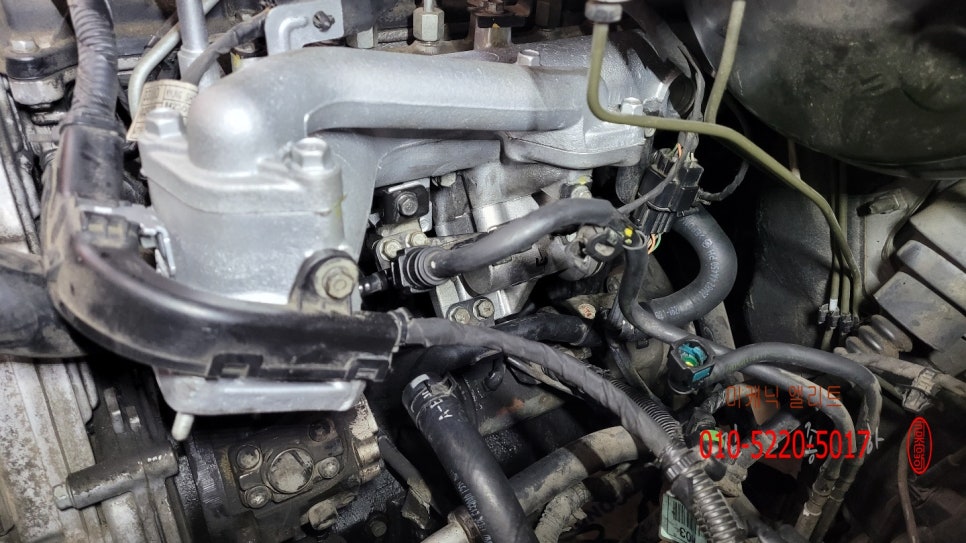 그랜드 스타렉스 출력부족(P0489),EGR 밸브 교환 및 오일 누유 외 고압펌프 교환(6417) 미케닉 엘리트 네이버 블로그