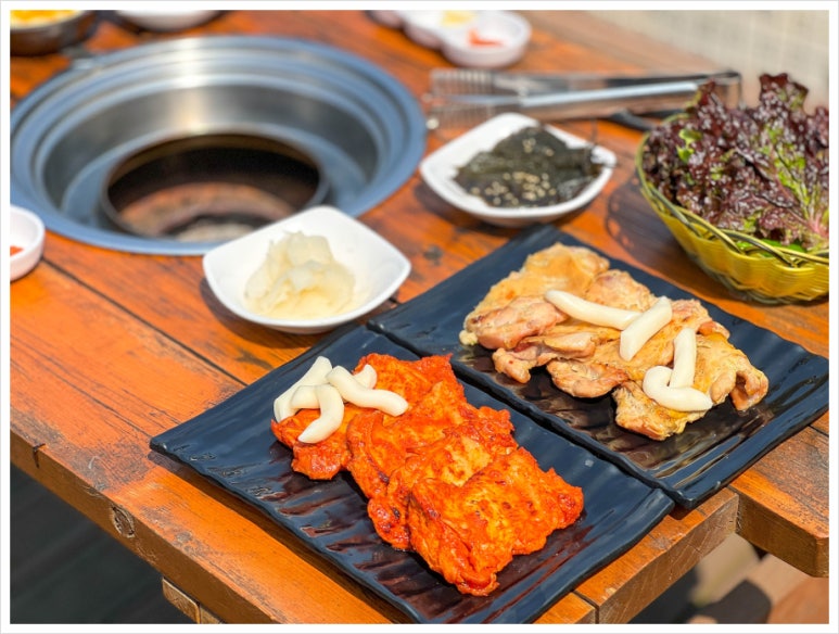 자연숯불닭갈비 이미지