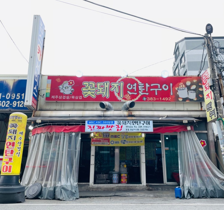 상무꽃돼지 이미지