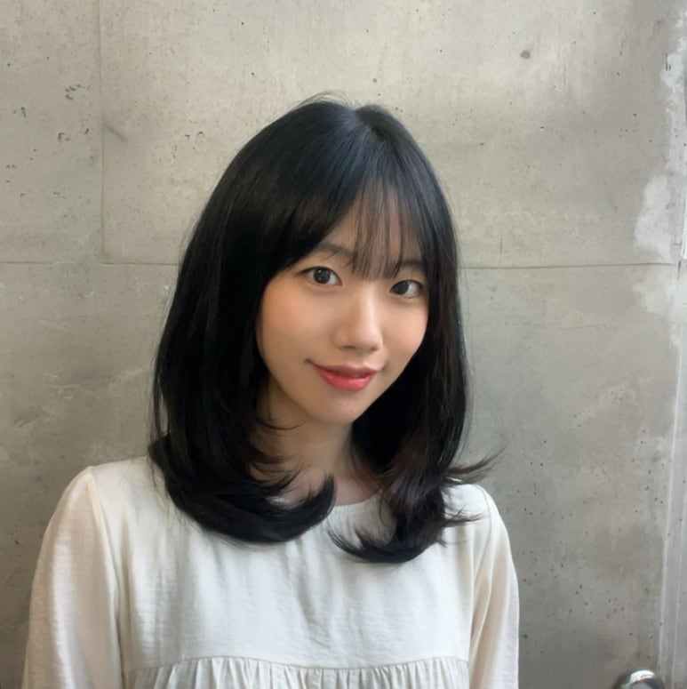 은지헤어라인 이미지